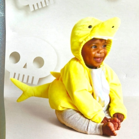 BABY Shark yellow pullover Halloween costume - Picture 1 of 8